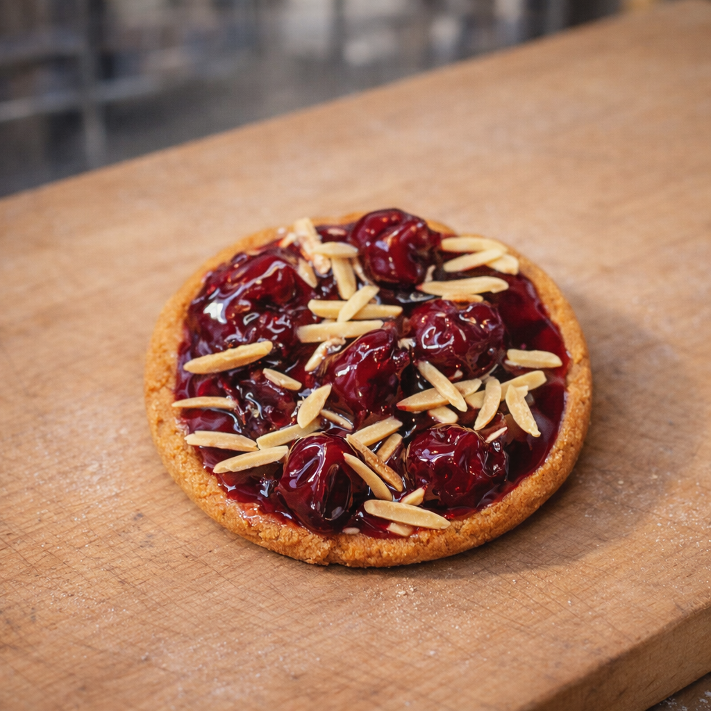 Vegan Cherry & vanilla Cookie