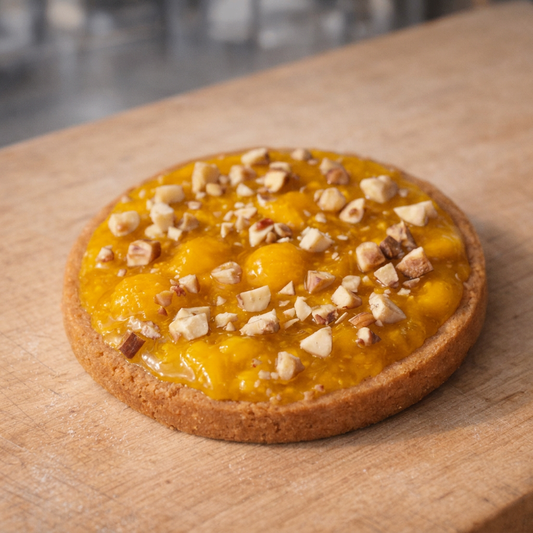 Vegansk Rabarbertrifli Cookie