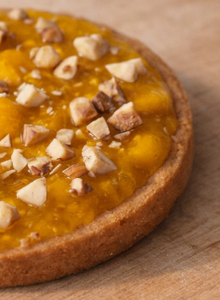 Vegansk Rabarbertrifli Cookie